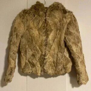 Hooded Split End Ltd Rabbit Fur